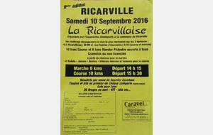 10/09/2016 Course LA RICARVILLAISE